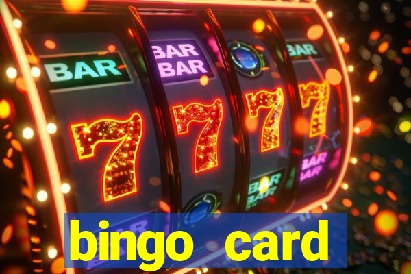 bingo card generator with pictures